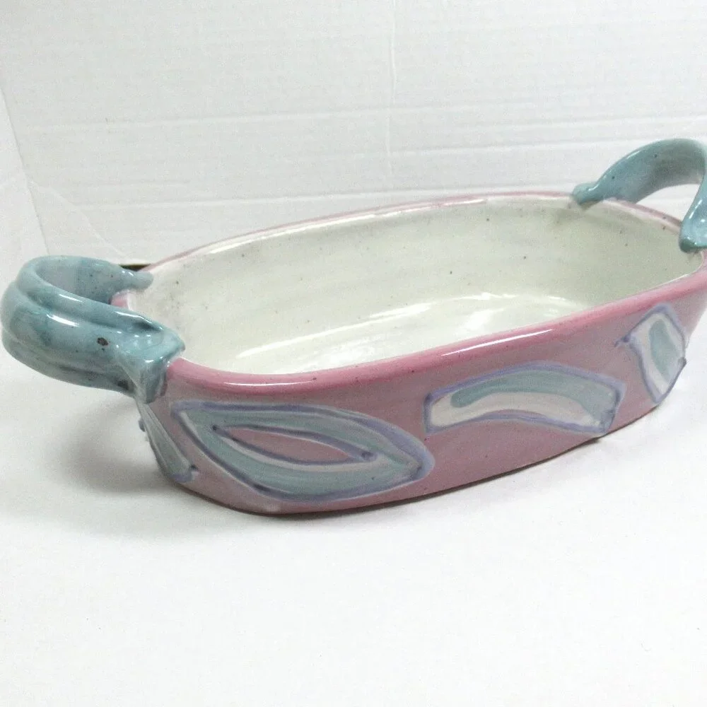 Cunningham pottery casserole dish